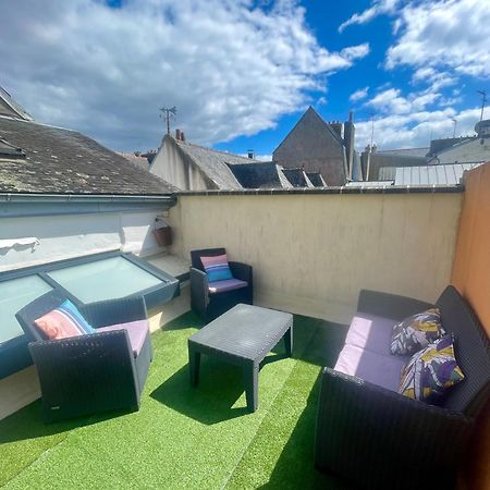 Charmant Appartement Avec Terrasse Entre Centre-Ville Et Plages De กงการ์โน ภายนอก รูปภาพ